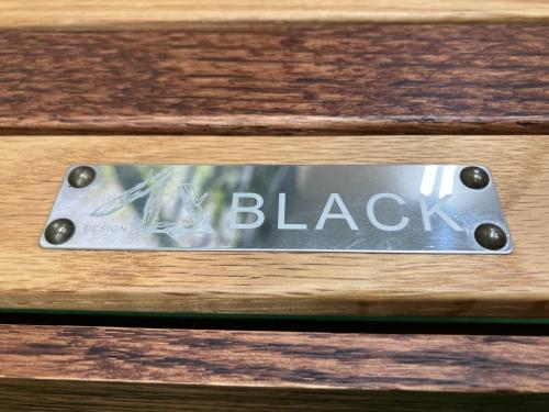 BLACK DESIGN (ブラックデザイン) アウトドアテーブル 約67×39×32cm ハレテーブル