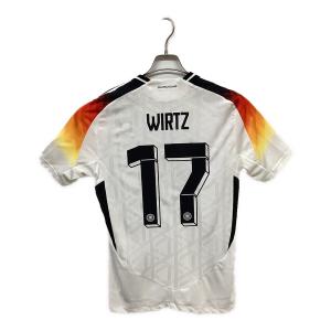 ドイツ代表 (ドイツダイヒョウ)【17】フロリアン・ヴィルツ サッカーユニフォーム IZ1620 ドイツ代表 2024 ユニフォーム ホーム 半袖 オーセンティック メンズ SIZE XL ホワイト