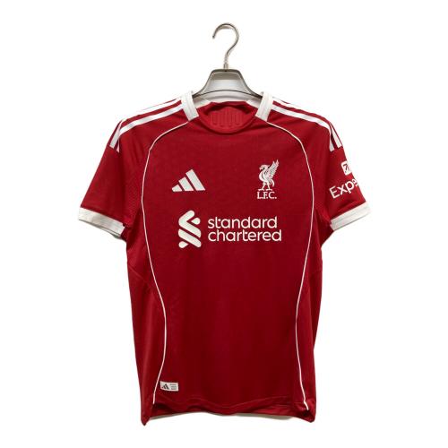 リヴァプールFC サッカーユニフォーム JY4237 25/26シーズン ホーム オーセンティック メンズ SIZE L レッド