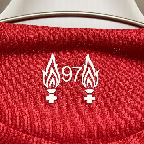 リヴァプールFC サッカーユニフォーム JY4237 25/26シーズン ホーム オーセンティック メンズ SIZE L レッド