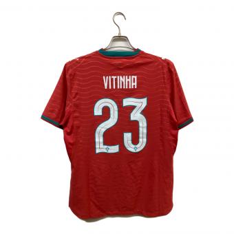 ポルトガル代表 (ポルトガルダイヒョウ) サッカーユニフォーム 783276 2026 ホーム オーセンティック メンズ SIZE L レッド