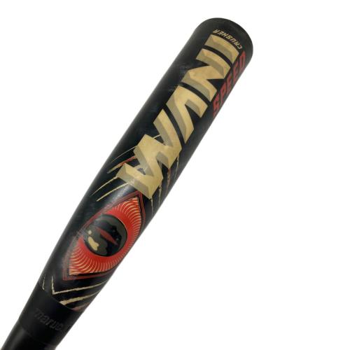 marucci (マルーチ) WANI CRUSHER SPEED 軟式バット MJJSBBWS ケース付 赤ワニ 83cm/6.9cm ブラック