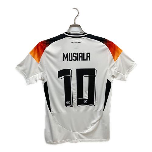 ドイツ代表 (ドイツダイヒョウ) 【10】ジャマル・ムシアラ サッカーユニフォーム IP8139 2024シーズン ホーム レプリカ メンズ SIZE XL ホワイト