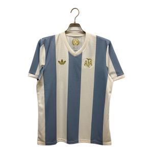 アルゼンチン代表 (アルゼンチンダイヒョウ) サッカーユニフォーム JF2641 50thアニバーサリー メンズ SIZE 2XL ホワイト×スカイブルー