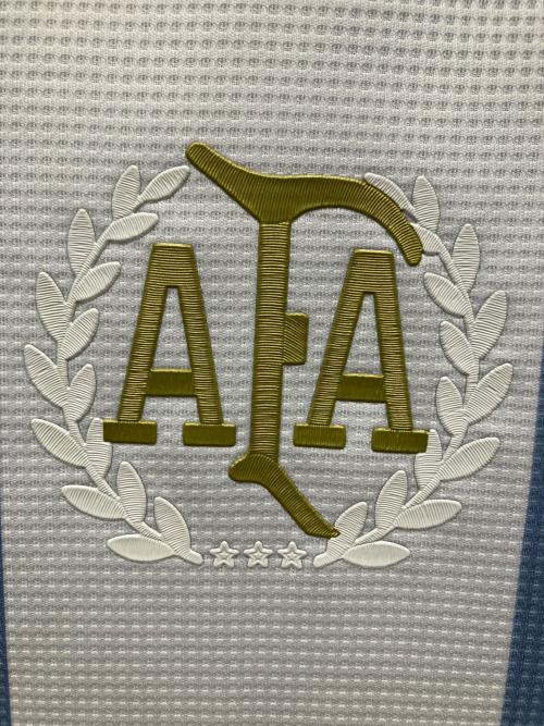 アルゼンチン代表 (アルゼンチンダイヒョウ) サッカーユニフォーム JF2641 50thアニバーサリー メンズ SIZE 2XL ホワイト×スカイブルー