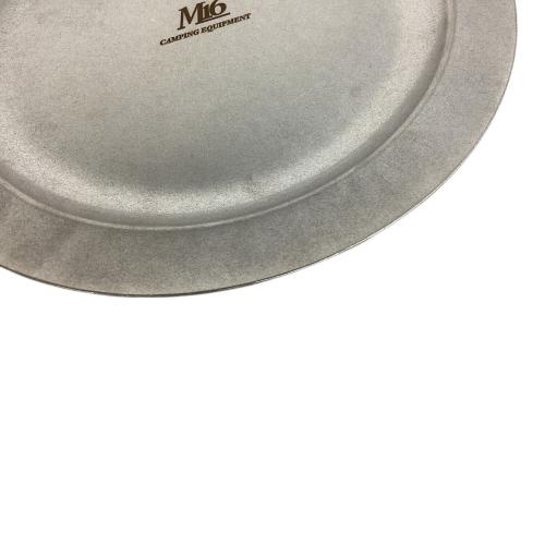 M16 (エムシックスティーン) ステンレスプレート アウトドア食器 フィールドスタイル限定 約22cm