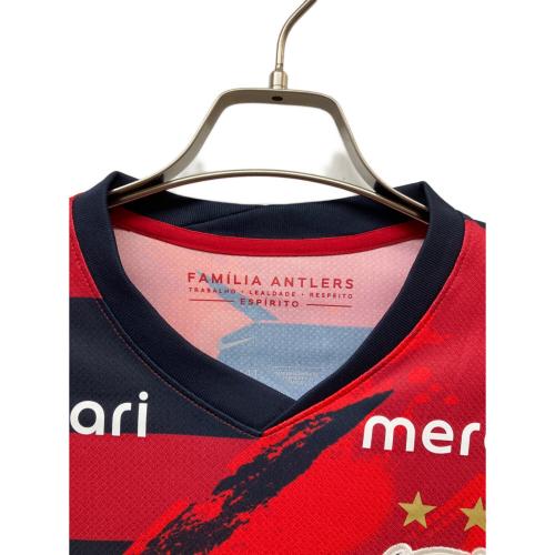 鹿島アントラーズ (カシマアントラーズ) サッカーユニフォーム HJ1390 2025年 ホーム レプリカ メンズ SIZE L レッド
