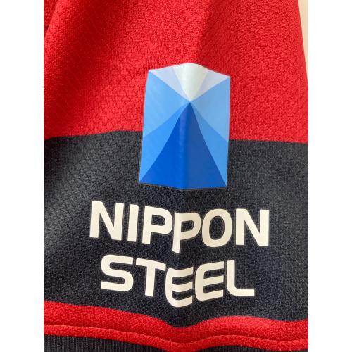 鹿島アントラーズ (カシマアントラーズ) サッカーユニフォーム HJ1390 2025年 ホーム レプリカ メンズ SIZE L レッド