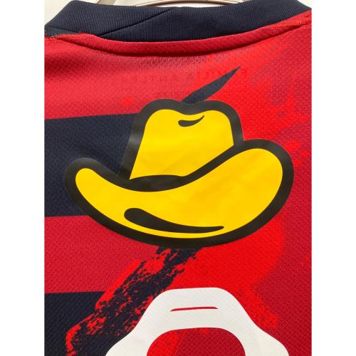 鹿島アントラーズ (カシマアントラーズ) サッカーユニフォーム HJ1390 2025年 ホーム レプリカ メンズ SIZE L レッド