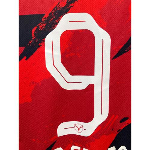 鹿島アントラーズ (カシマアントラーズ) サッカーユニフォーム HJ1390 2025年 ホーム レプリカ メンズ SIZE L レッド