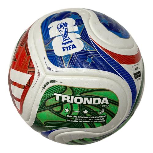adidas (アディダス) トリオンダ プロ サッカーボール ADF520JPBR 受注生産 日本vsブラジル マッチデーマーク入 5号球