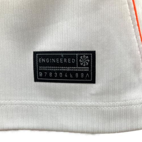 オランダ代表 (オランダダイヒョウ) サッカーユニフォーム IB5391 2026 アウェイ レプリカ メンズ SIZE L ホワイト