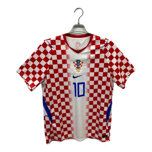 クロアチア代表 (クロアチアダイヒョウ) サッカーユニフォーム IO8621 2026 ホーム レプリカ メンズ SIZE L ホワイト×レッド