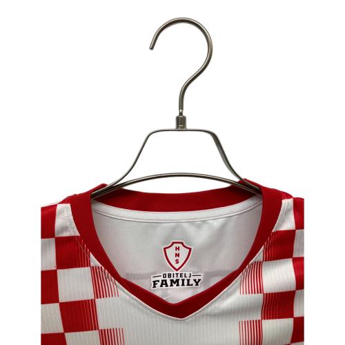 クロアチア代表 (クロアチアダイヒョウ) サッカーユニフォーム IO8621 2026 ホーム レプリカ メンズ SIZE L ホワイト×レッド