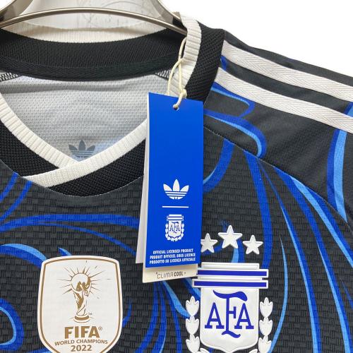 アルゼンチン代表 (アルゼンチンダイヒョウ) サッカーユニフォーム JM5901 2026 アウェイ オーセンティック メンズ SIZE XL ブラック