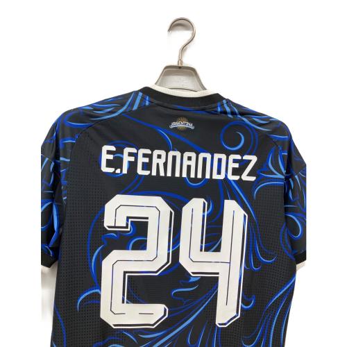 アルゼンチン代表 (アルゼンチンダイヒョウ) サッカーユニフォーム JM5901 2026 アウェイ オーセンティック メンズ SIZE XL ブラック