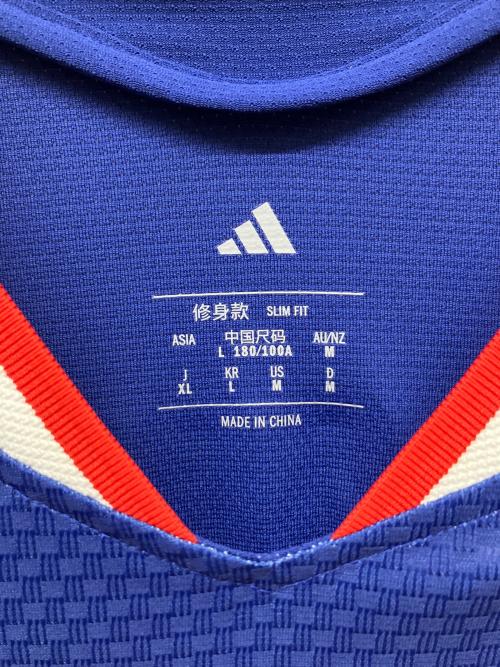 日本代表 (ニホンダイヒョウ) サッカーユニフォーム JN1867 2026 ホーム オーセンティック ユニフォーム メンズ SIZE XL ブルー