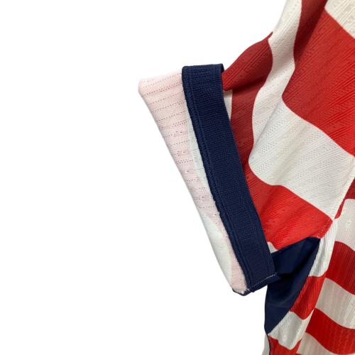 アメリカ代表 (アメリカダイヒョウ) サッカーユニフォーム メンズ SIZE XL ホワイト×レッド 【10】クリスチャン・プリシッチ