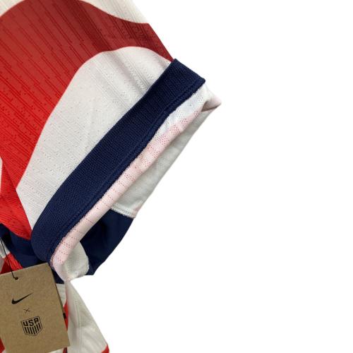 アメリカ代表 (アメリカダイヒョウ) サッカーユニフォーム メンズ SIZE XL ホワイト×レッド 【10】クリスチャン・プリシッチ