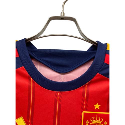 スペイン代表 (スペインダイヒョウ) サッカーユニフォーム JN4390 2026 ホーム レプリカ ユニフォーム メンズ SIZE XL レッド