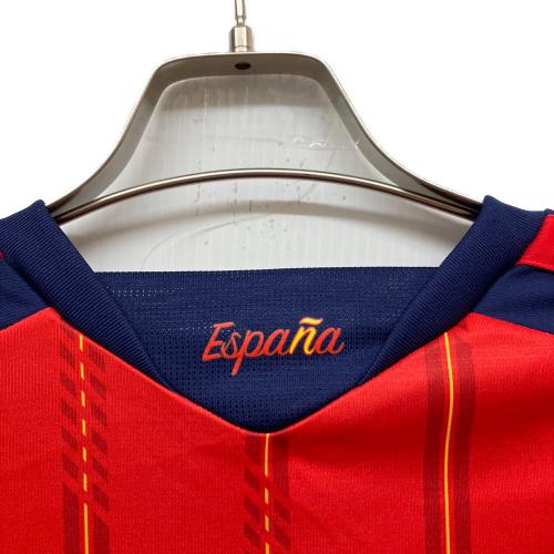 スペイン代表 (スペインダイヒョウ) サッカーユニフォーム JN4390 2026 ホーム レプリカ ユニフォーム メンズ SIZE XL レッド