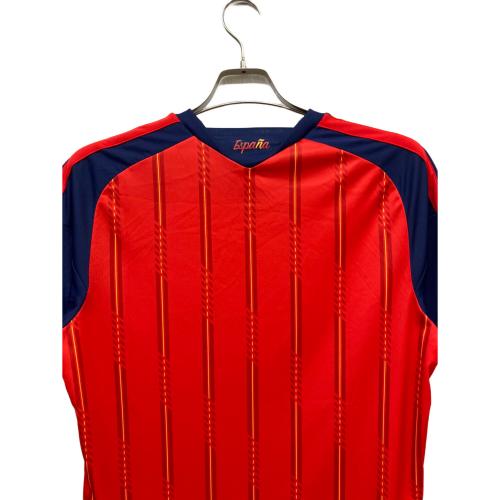 スペイン代表 (スペインダイヒョウ) サッカーユニフォーム JN4390 2026 ホーム レプリカ ユニフォーム メンズ SIZE XL レッド