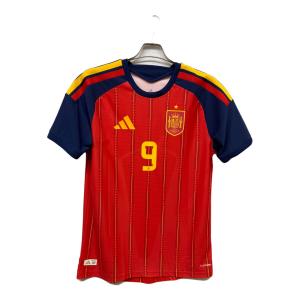 スペイン代表 (スペインダイヒョウ) サッカーユニフォーム JN4366 メンズ SIZE XL レッド