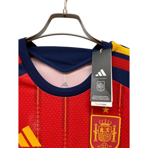 スペイン代表 (スペインダイヒョウ) サッカーユニフォーム JN4366 メンズ SIZE XL レッド