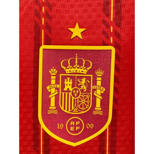 スペイン代表 (スペインダイヒョウ) サッカーユニフォーム JN4366 メンズ SIZE XL レッド