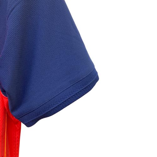 スペイン代表 (スペインダイヒョウ) サッカーユニフォーム JN4366 メンズ SIZE XL レッド