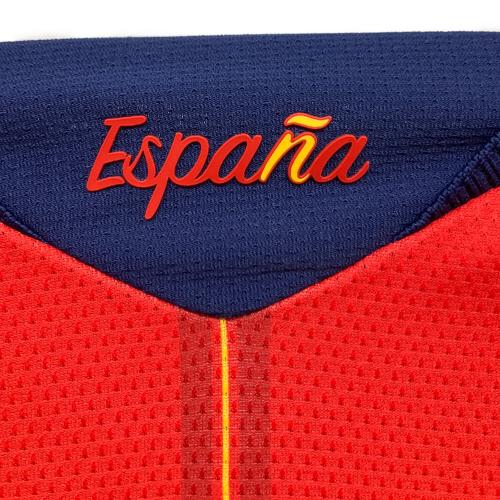 スペイン代表 (スペインダイヒョウ) サッカーユニフォーム JN4366 メンズ SIZE XL レッド