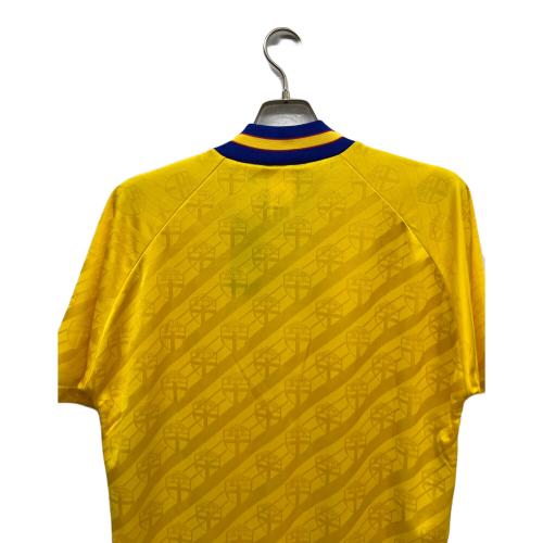 スウェーデン代表 (スウェーデンダイヒョウ) サッカーユニフォーム ホーム レプリカ ユニフォーム 1994 メンズ SIZE L イエロー