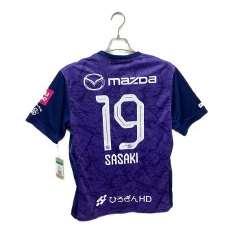 サンフレッチェ広島 (サンフレッチェヒロシマ) サッカーユニフォーム II0396 百年構想リーグ ホーム レプリカ メンズ SIZE XL パープル