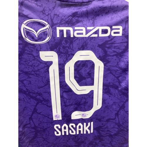 サンフレッチェ広島 (サンフレッチェヒロシマ) サッカーユニフォーム II0396 百年構想リーグ ホーム レプリカ メンズ SIZE XL パープル