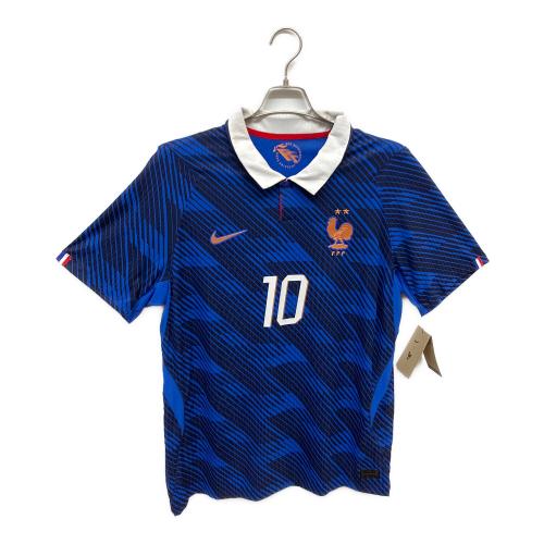フランス代表 (フランスダイヒョウ) サッカーユニフォーム IB5158 2026 ホーム オーセンティック メンズ SIZE L ブルー