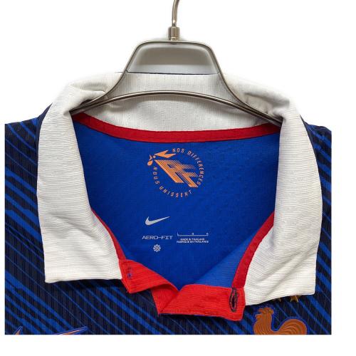 フランス代表 (フランスダイヒョウ) サッカーユニフォーム IB5158 2026 ホーム オーセンティック メンズ SIZE L ブルー
