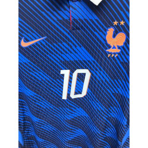 フランス代表 (フランスダイヒョウ) サッカーユニフォーム IB5158 2026 ホーム オーセンティック メンズ SIZE L ブルー