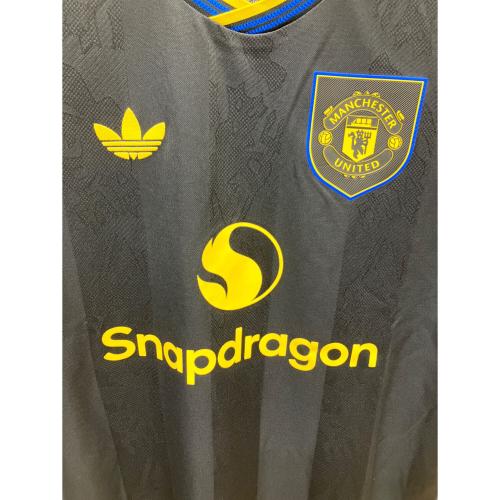 マンチェスターユナイテッド サッカーユニフォーム JI7419 25/26シーズン サード オーセンティック メンズ SIZE XL ブラック
