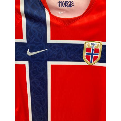 ノルウェー代表 サッカーユニフォーム IB5316 2026 ホーム レプリカ メンズ SIZE M レッド