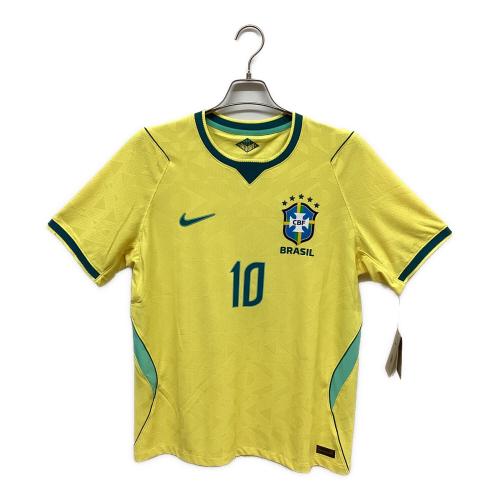 ブラジル代表 【10】ネイマール サッカーユニフォーム IB5143 2026 ホーム オーセンティック メンズ SIZE L イエロー
