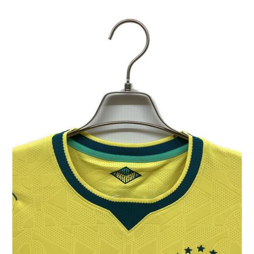 ブラジル代表 【10】ネイマール サッカーユニフォーム IB5143 2026 ホーム オーセンティック メンズ SIZE L イエロー