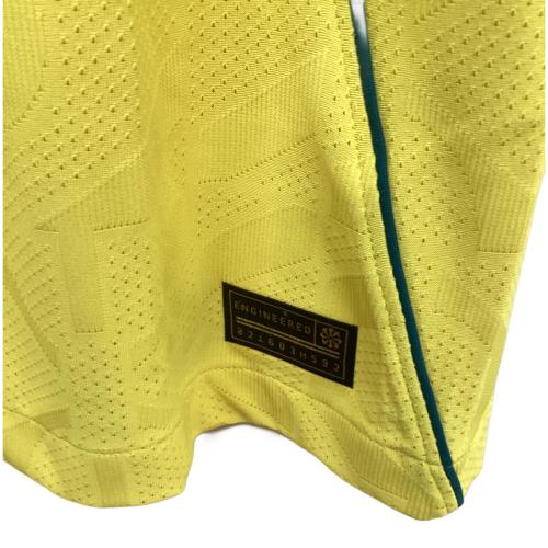 ブラジル代表 【10】ネイマール サッカーユニフォーム IB5143 2026 ホーム オーセンティック メンズ SIZE L イエロー