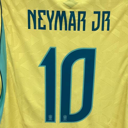 ブラジル代表 【10】ネイマール サッカーユニフォーム IB5143 2026 ホーム オーセンティック メンズ SIZE L イエロー