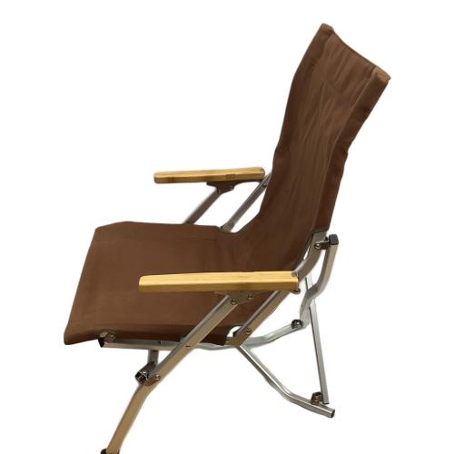 Snow peak アウトドアチェア LV-091BR 58×65×86(h)cm ブラウン ローチェア30