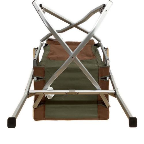 Snow peak アウトドアチェア LV-091BR 58×65×86(h)cm ブラウン ローチェア30