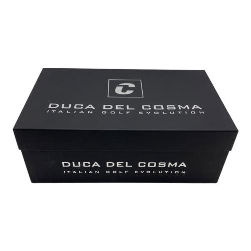 DUCA DEL COSMA (デュカデルコスマ) ゴルフシューズ 420101-0044 KUBA 収納ケース付 メンズ SIZE 27cm ホワイト×グリーン