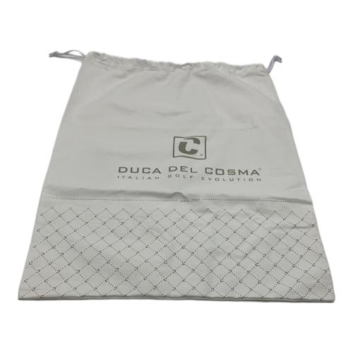 DUCA DEL COSMA (デュカデルコスマ) ゴルフシューズ 420101-0044 KUBA 収納ケース付 メンズ SIZE 27cm ホワイト×グリーン