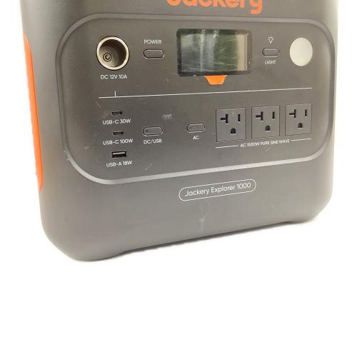 Jackery (ジャクリ) Explorer 1000 ポータブル電源 JE-1000D 動作確認