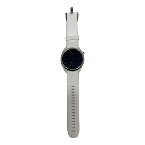 GARMIN (ガーミン) ゴルフGPSナビ APPROACH S42・ケース・充電器付・※動作確認済 ホワイト GPS ゴルフウォッチ