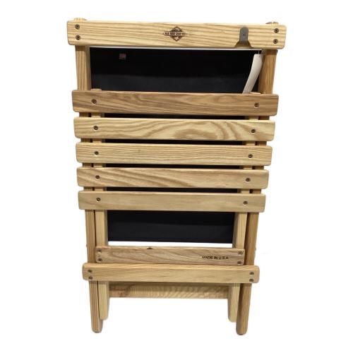 Blue Ridge Chair Works (ブルーリッジチェアワークス) アウトドアチェア 19270019 CAMPグラフィック ブラック ライトシーズニング フェスティバルチェア